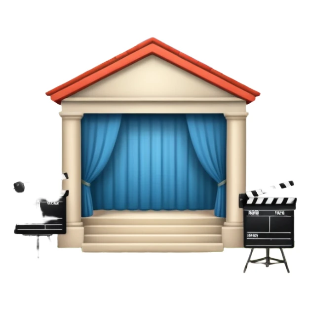 film movie set sticker