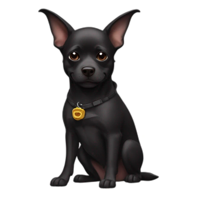 Batdog sticker
