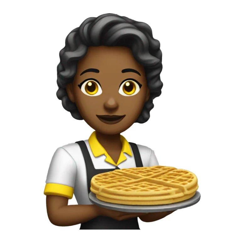 Waffle House waitress  sticker