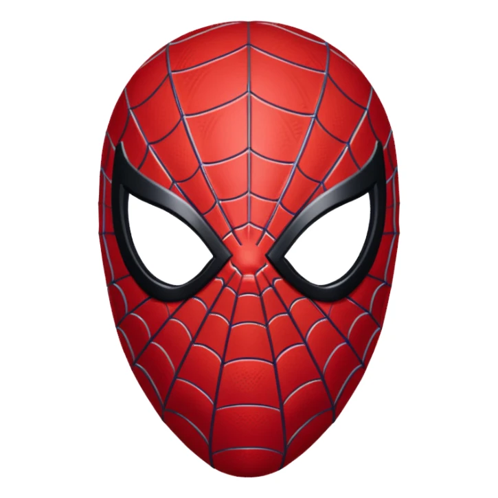 spider man mask sticker