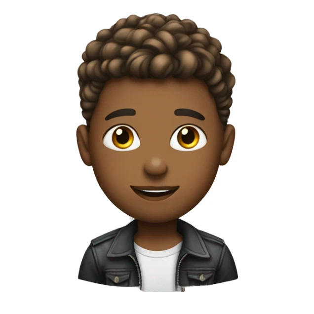 Boy wit taper fade  sticker