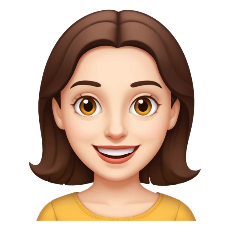 Claudia Sheinbaum playing, cheerful expression sticker