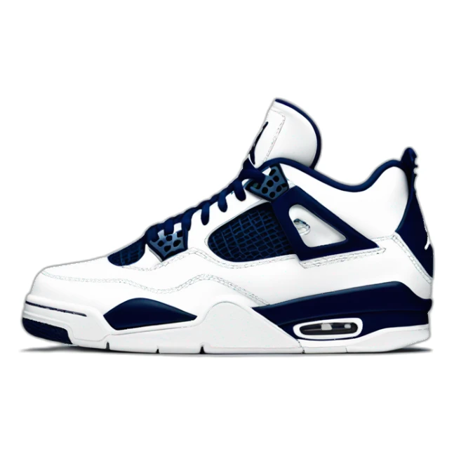 Jordan 4 Midnight Navy sticker