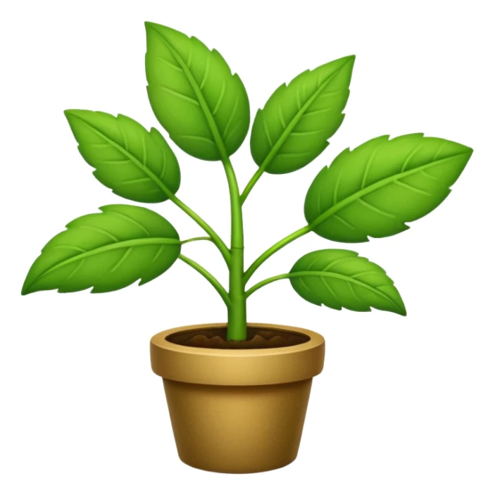 stem plant sticker