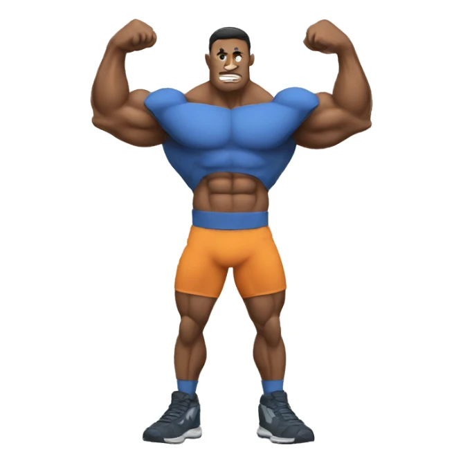 Muscle sticker