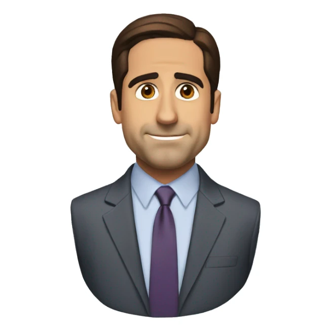 michael scott sticker