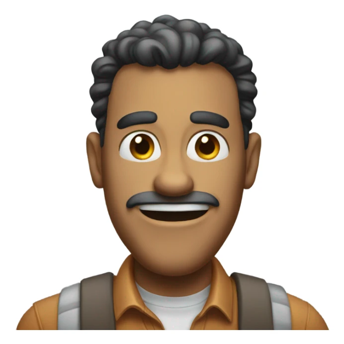 Goofy tall guy sticker