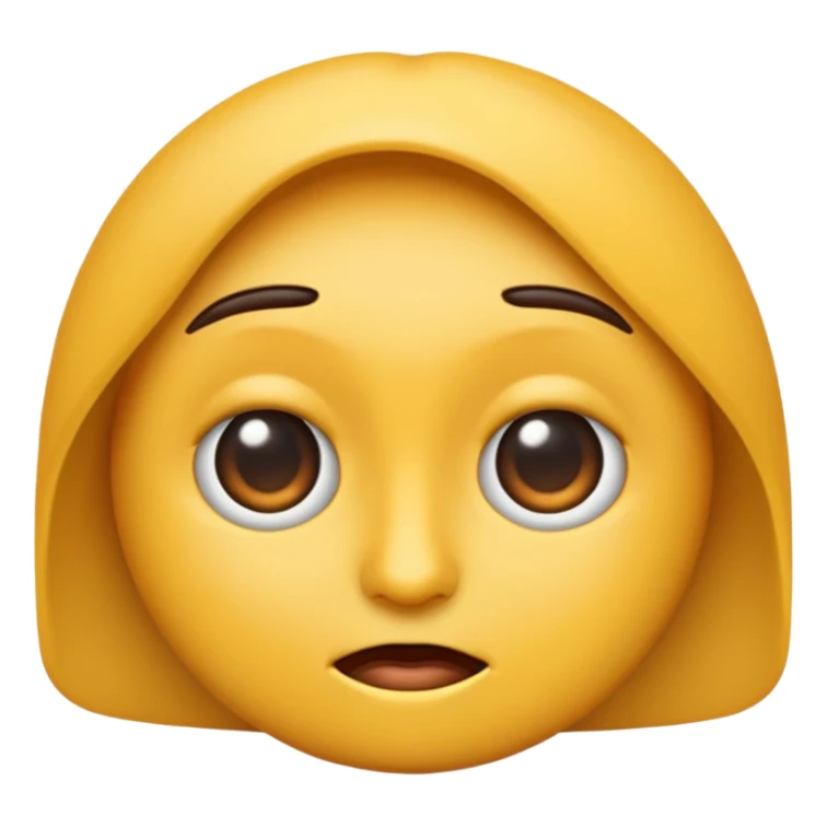 Emoji doing a side eye sticker