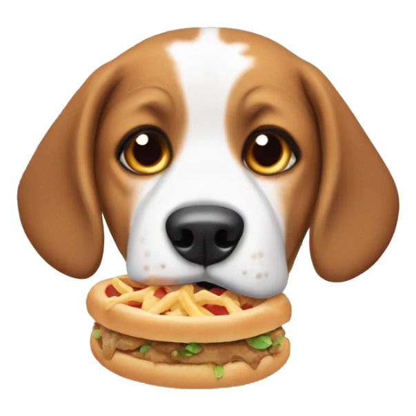 Beagle who’s hungry  sticker