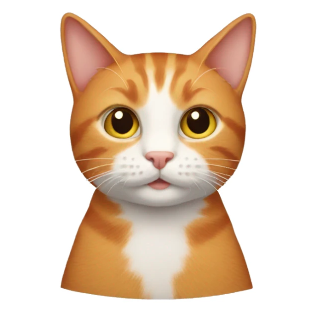 ginger cat sticker