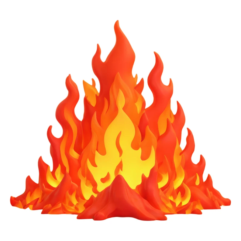 fiery underworld sticker