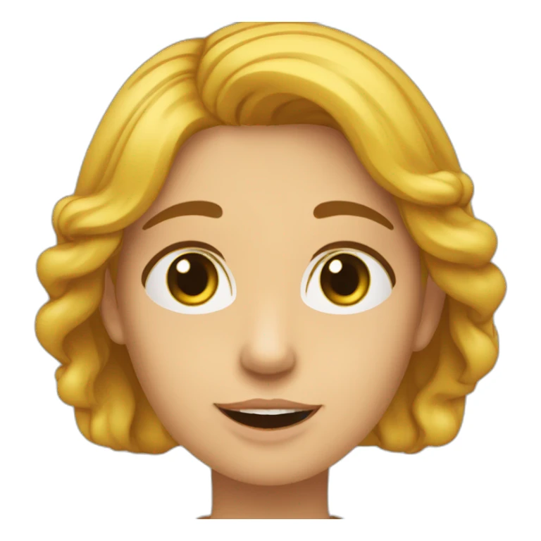 Fille qui prend quelqu’un par le combac sticker