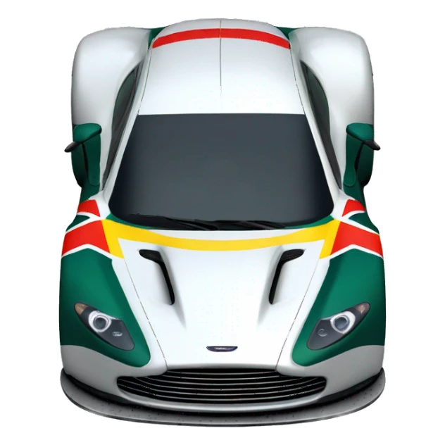 an formula 1 aston martin car sticker