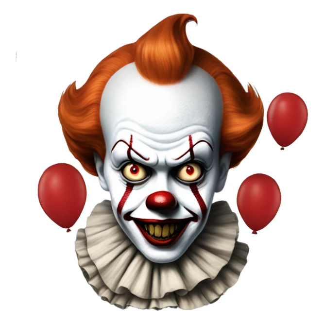 Pennywise the clown  sticker