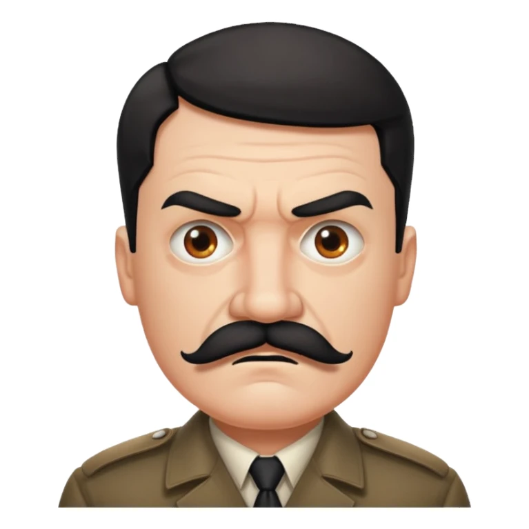 Angry hitler  sticker