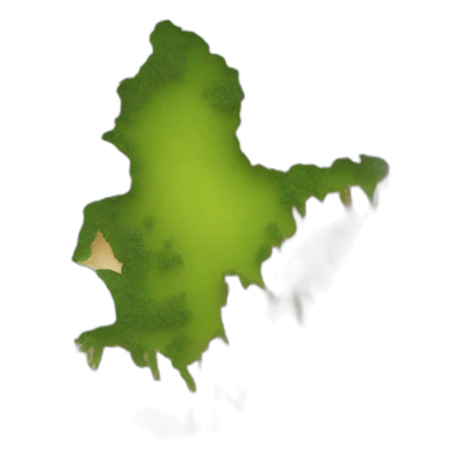 Srilanka map  sticker