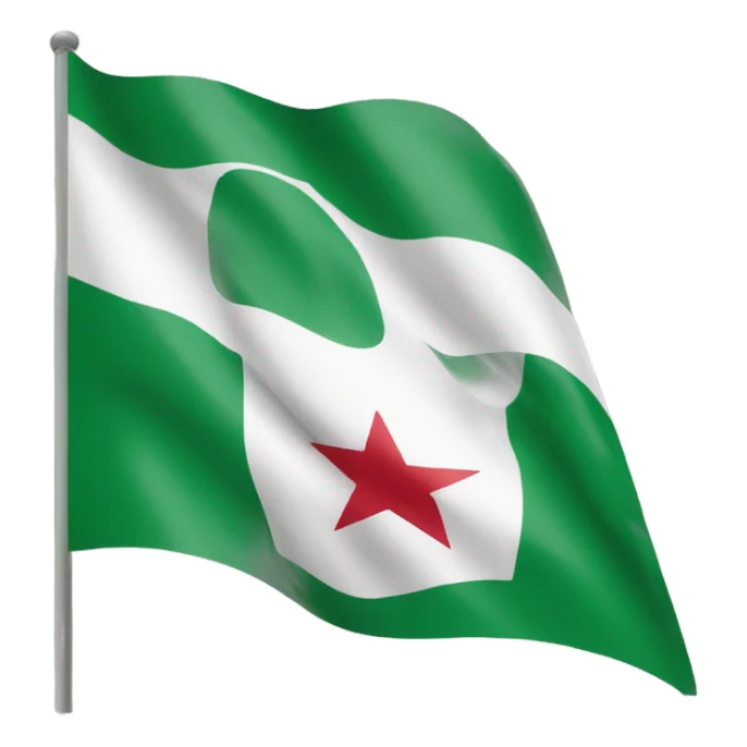 algerian flag emoji sticker