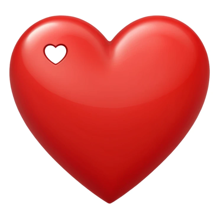 Heart sticker