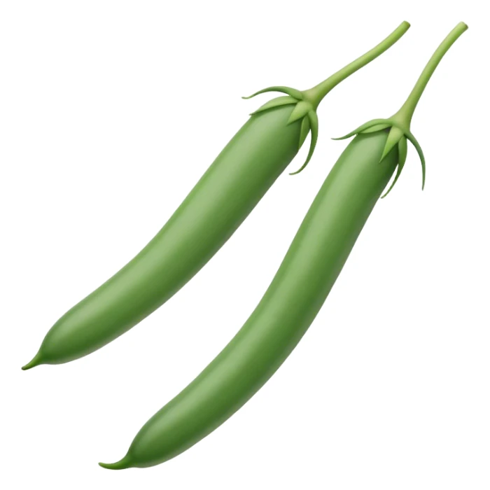 Haricot vert long sticker