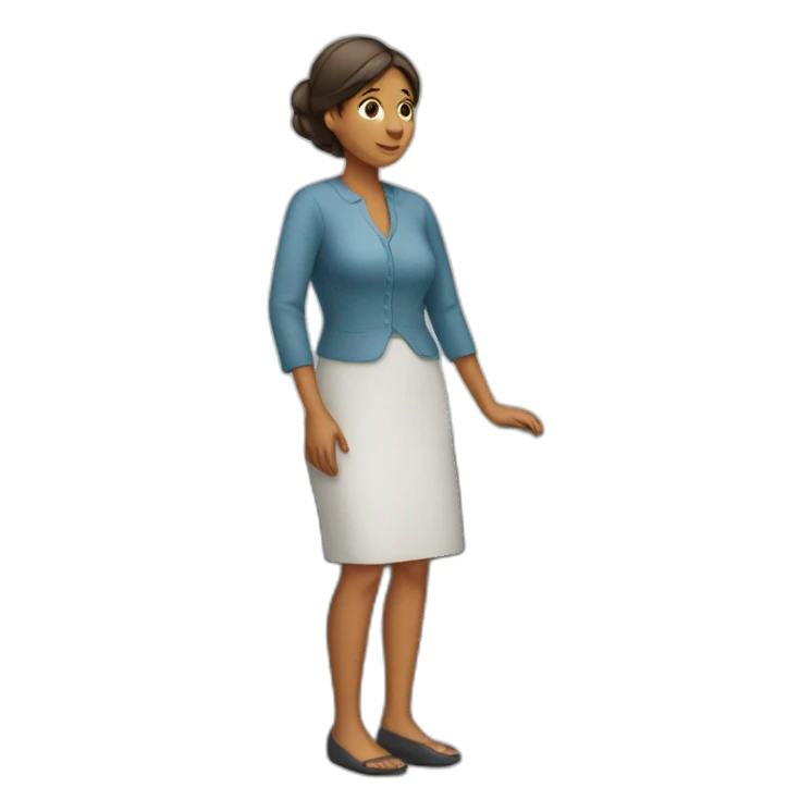 Wife waiting for husband sticker