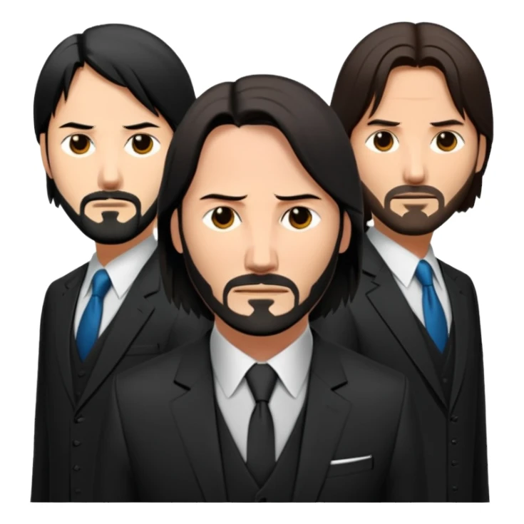 Elinde silah tutan jon wick sticker