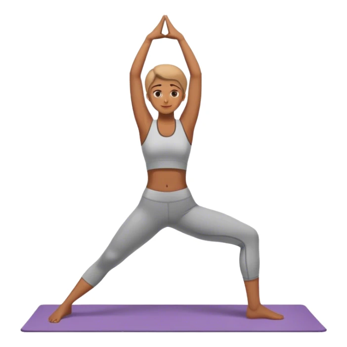 bodybuilder yoga sticker
