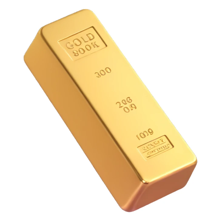 gold bar sticker