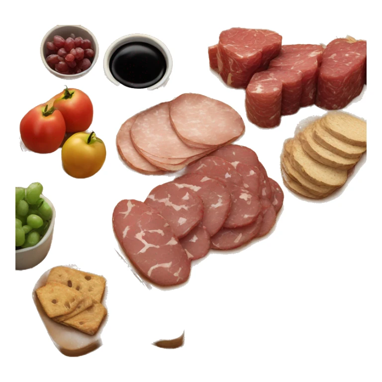 Charcuterie board sticker