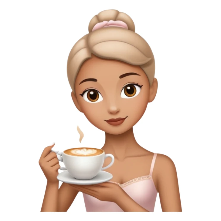 Ballerina cappuccino  sticker