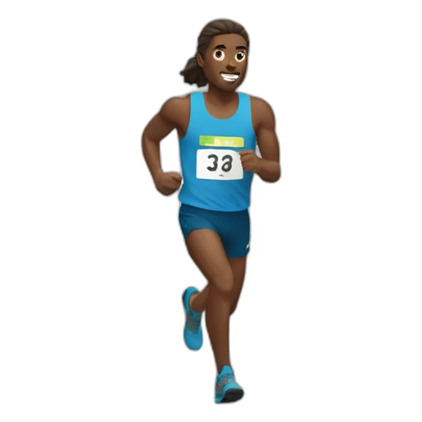 mountain runner sticker