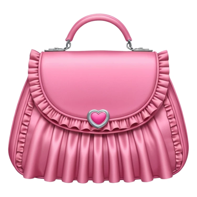 Necesserie rosa sticker