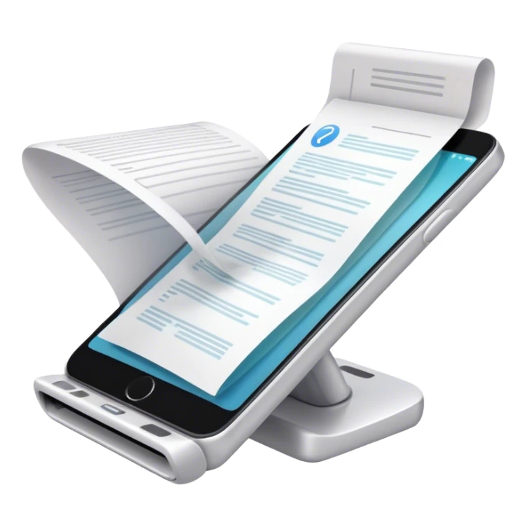 scan with your phone sticker