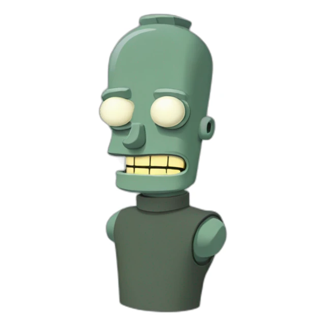 Bender futurama sticker