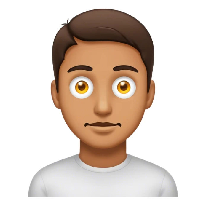 emoji man with crypto eyes sticker