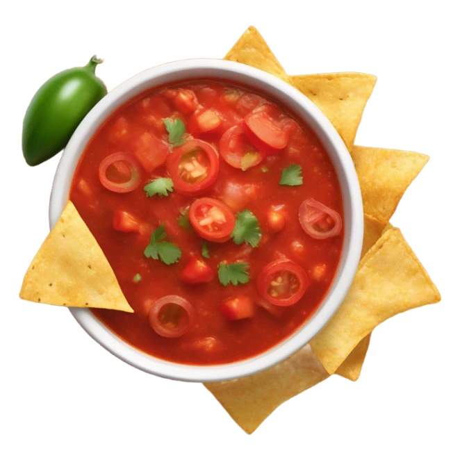 chips and salsa sticker