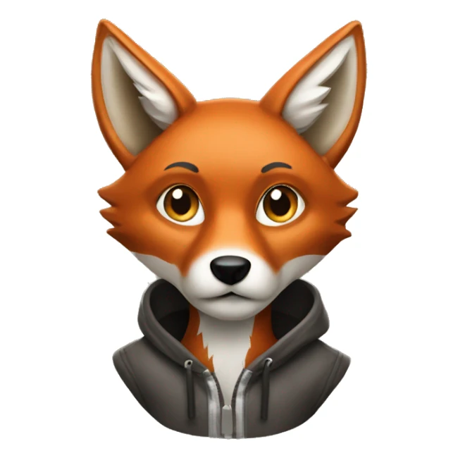 Create a fox from the hood sticker