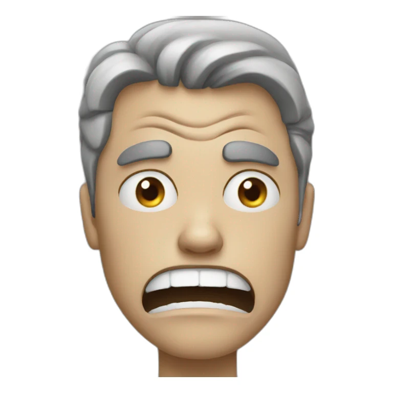 angry person sticker