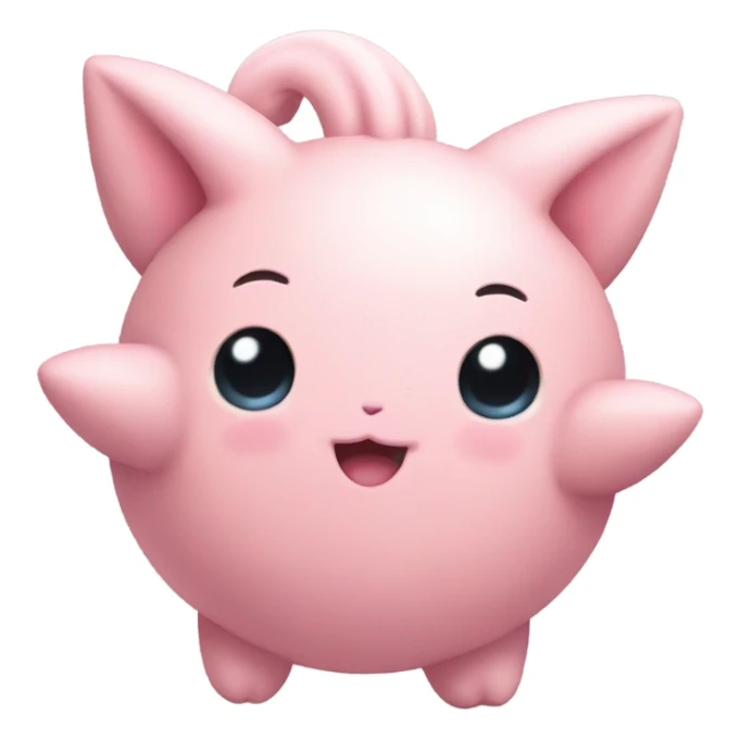 Cute pokemon clefairy sticker