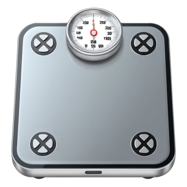 weight scale sticker