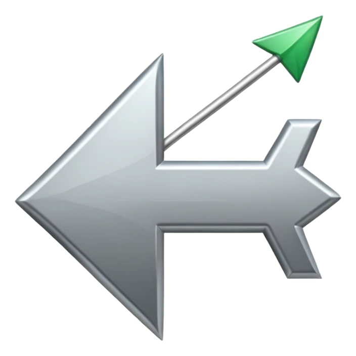 arrow from left to right sticker