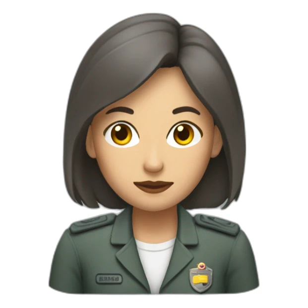 mujer en clase de defensa personal sticker