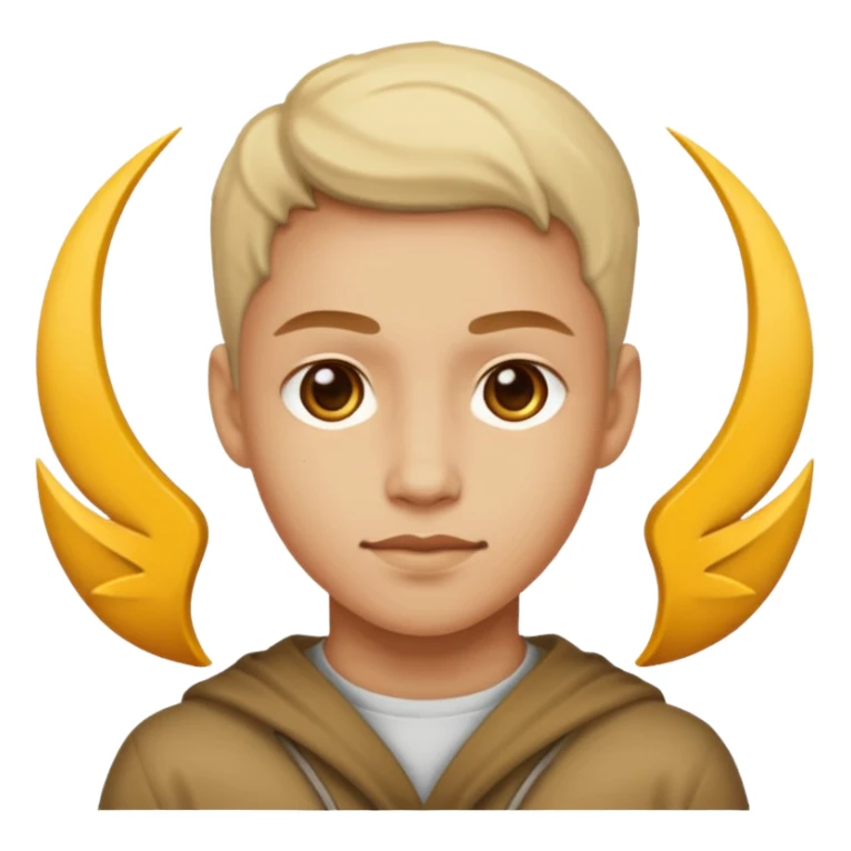 Person showing nice symbol  sticker