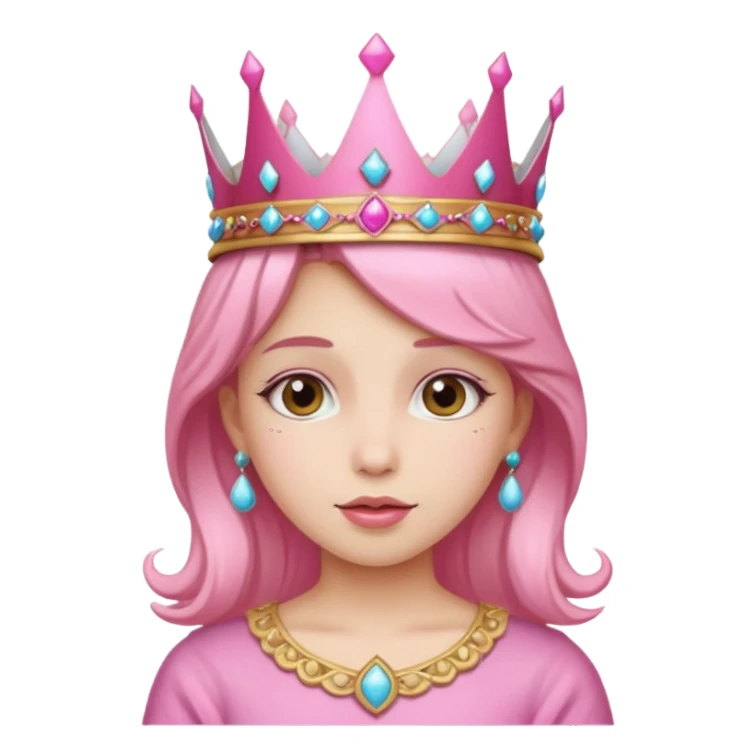 Pink 👑 for a girl  sticker