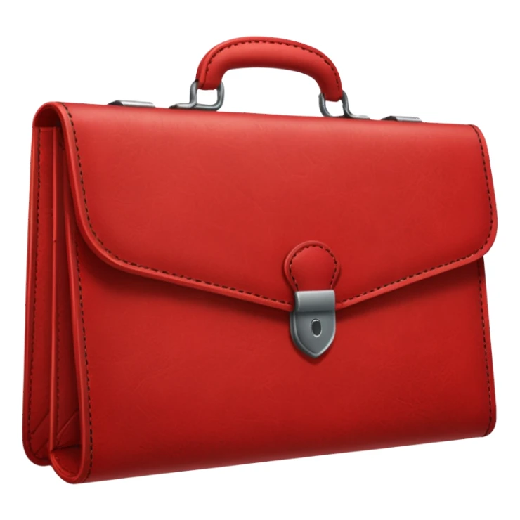 red Portfolio sticker