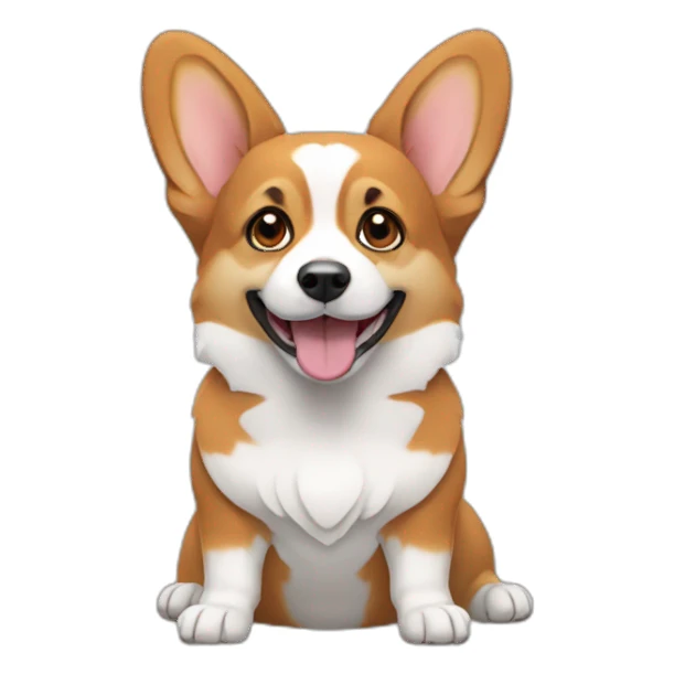 tri-colored-corgi sticker