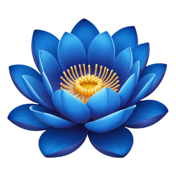 Blue lotus  sticker