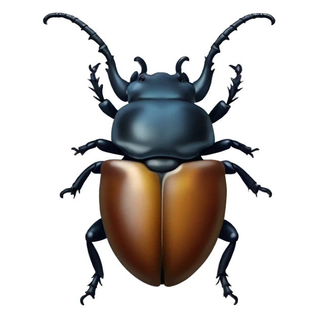 rhinoceros beetle sticker