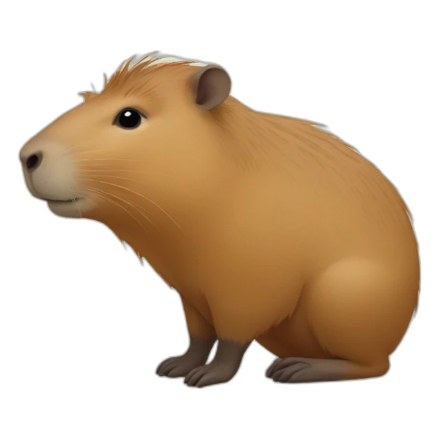 Un capybara sticker