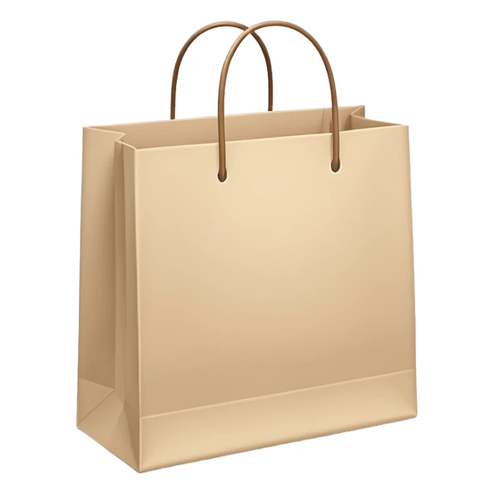 aesthetic shopping bag sticker