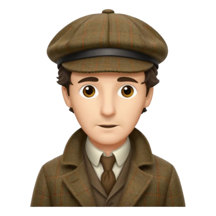 sherlok holemes sticker